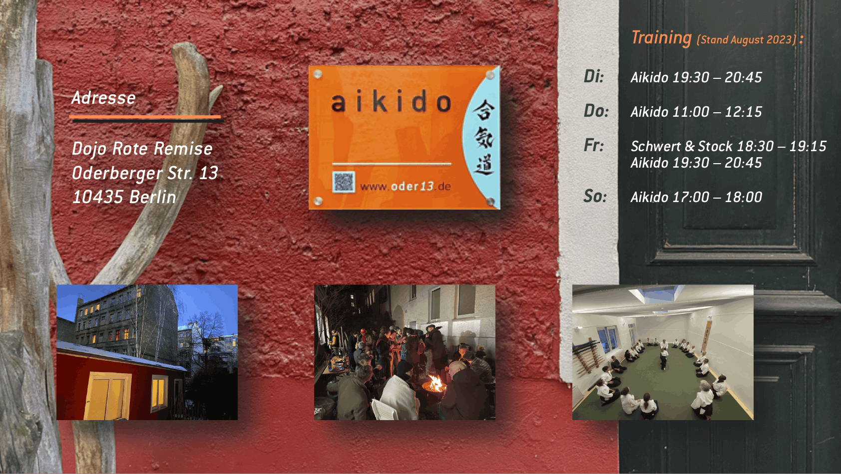 Aikido mit Martin Gruber in Berlin im »oder13«